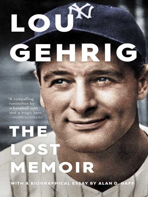 Cover image for Lou Gehrig